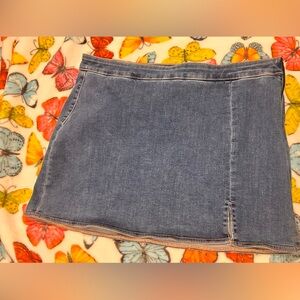 American Eagle Outfitters Blue Denim Pencil Skirt